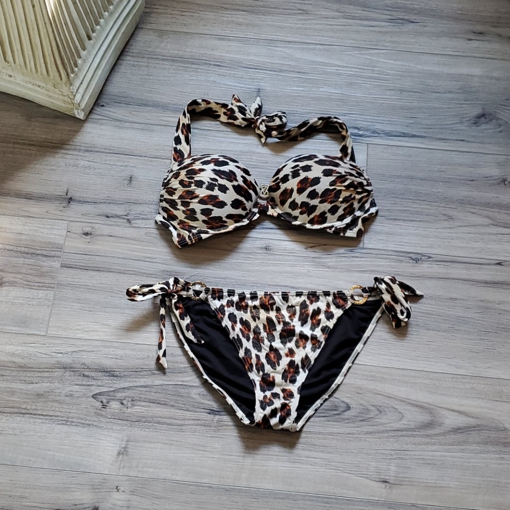 Victoria's Secret Bombshell Leapard Print Bikini